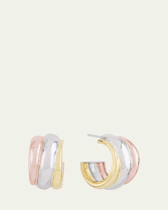 Tri Gold Three-Row Bubble Huggies